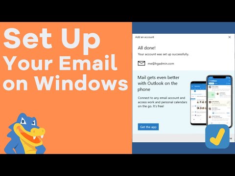 How to set up a new email account with Windows Mail/...