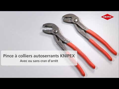 KNIPEX Pince à colliers autoserrants à cran d’arrêt (85 51 250 AF)