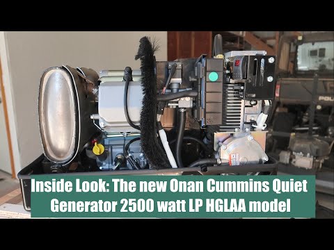 Onan Cummins 2.5HGLAA-8304A Quiet RV Generator | Inside Overview