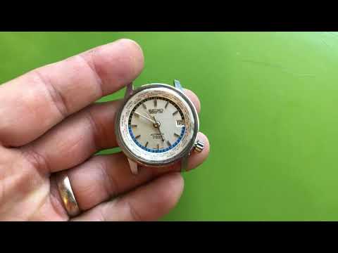 SOLD: seiko 6217-7000 world time, first-gen w/ Olympic torch caseback