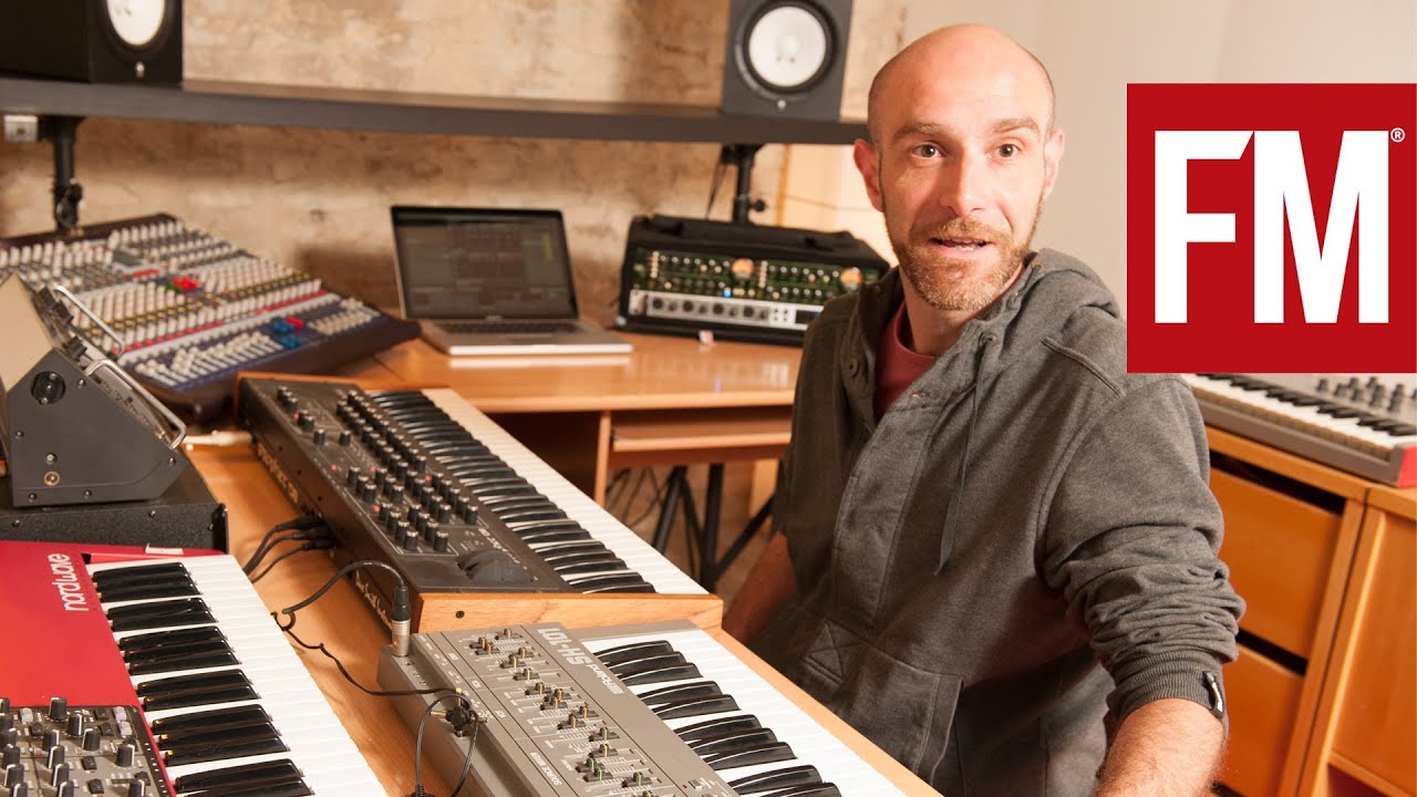 Vitalic Studio Studio Tour With Future Music - YouTube