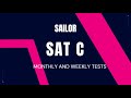 SAT C MONTHLY AND WEEKLY TEST