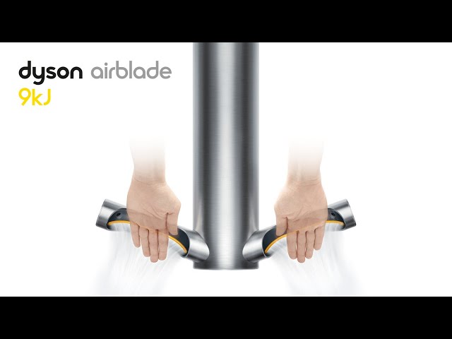 Video Teaser für Introducing the new Dyson Airblade 9kJ energy efficient hand dryer