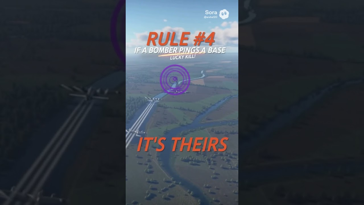 Various Unwritten Rules Every War Thunder Player Should Follow! 🫵 #warthunder