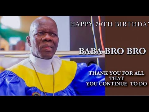 Evang  Steve Pelemo (Baba BroBro) @ 70