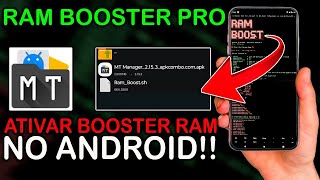 COMO ATIVAR O RAM BOOSTER PRO NO CELULAR ? ANDROID E MELHORAR O DESEMPENHO EM JOGOS GFX TOOL + FPS ⏫