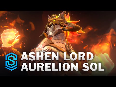 [OLD] Ashen Lord Aurelion Sol Wild Rift Skin Spotlight