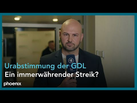 Jakob Schaumann (Hessischer Rundfunk) zu den Ergebnissen der Urabstimmung der GDL, 19.12.23
