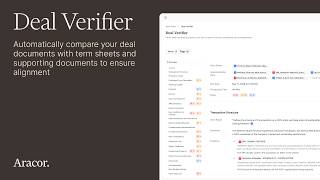 Aracor — Deal Verifier