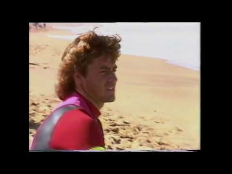 Surfing Bells Beach final 1986