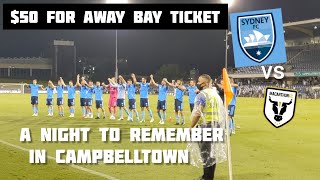 A game worthy of a $50 ticket Sydney FC away to Macarthur FC in the A-League シドニーFC対マッカーサーFC