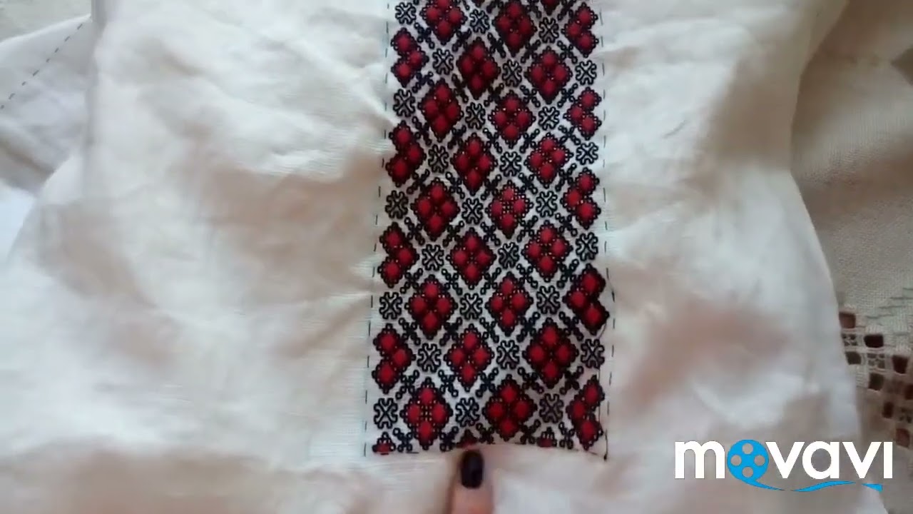 Крій традиційної чоловічої сорочки з манішкою