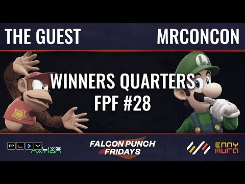 The Guest (Diddy Kong) vs SS | SCB MrConCon (Luigi) - Winners Quarters (FPF28)