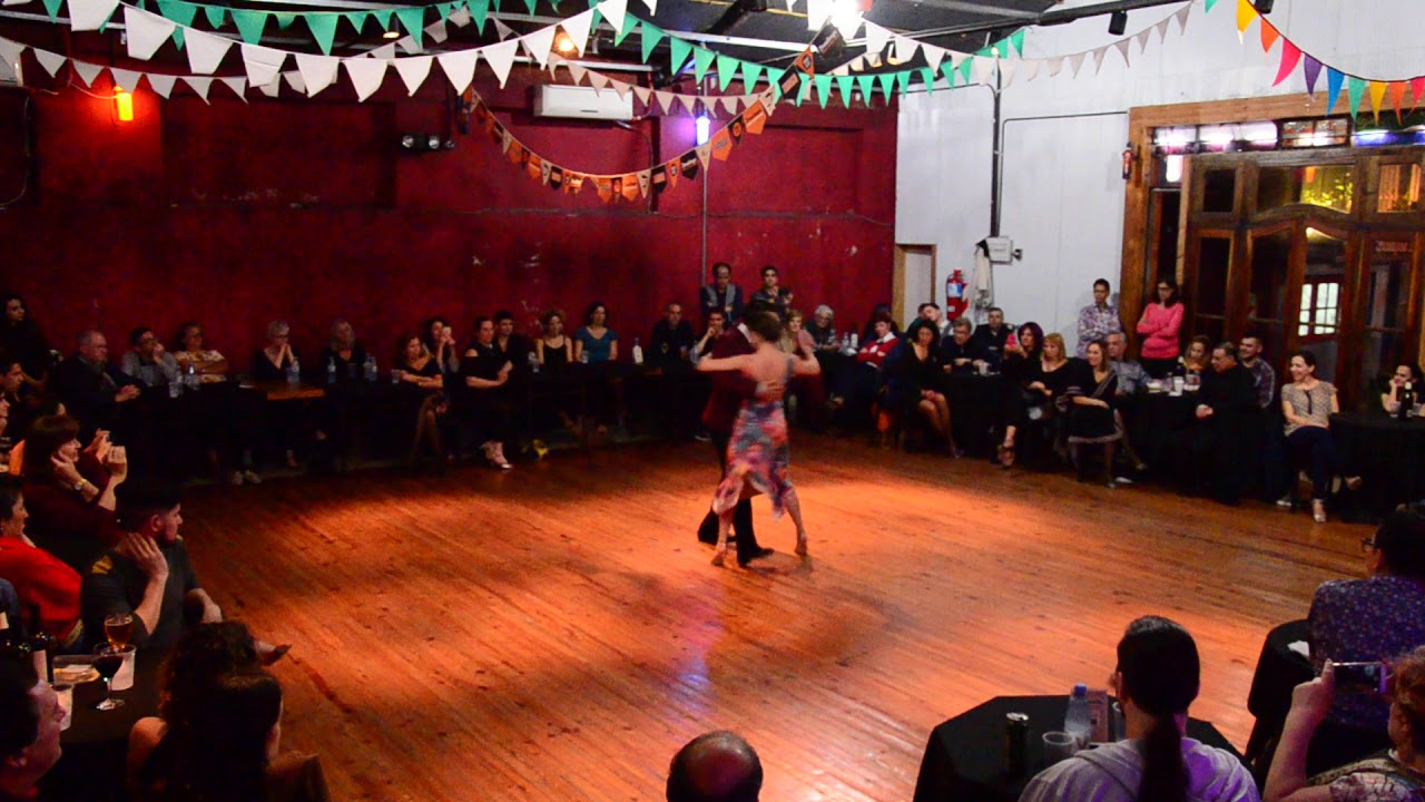 Julio Saavedra y Tekla Gogrichiani 2 . Exhibición . 11/8/2019