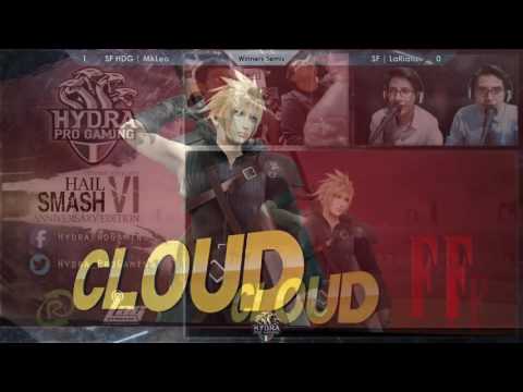 Hail Smash VI - SF HDG | MkLeo (Cloud) Vs. SF | LaRiata (Bowser Jr.) Winners Semis - Smash 4
