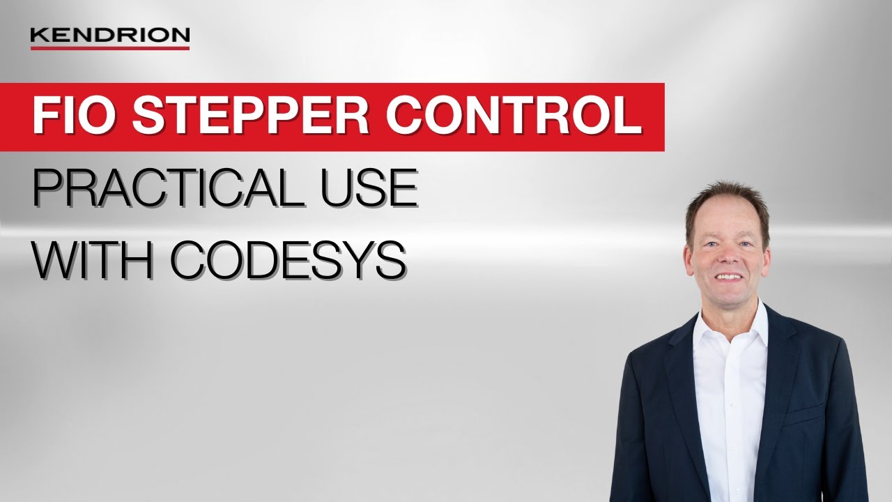 CODESYS Tutorial: FIO Stepper Control Part 2 - Practical use with CODESYS