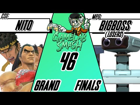 GameLab-Smash #46 [Grand Finals] Big Boss (Rob) Vs Nito (Kazuya / Ryu)