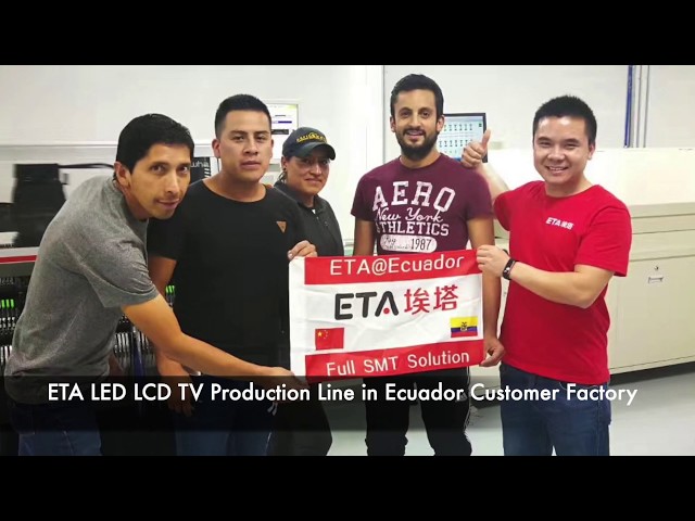 LCD TV Motherboard SMT Production Line in Ecuador