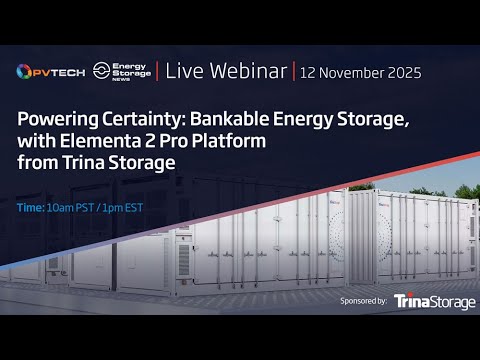 Powering Certainty: Bankable Energy Storage, with Elementa 2 Pro from Trina Storage