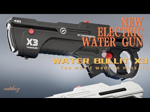 2023 new electric water gun, the king of summer water war! You absolutely need this!