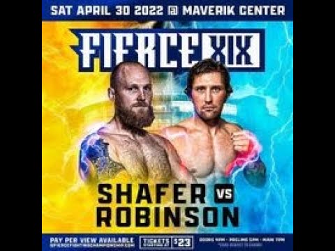 Cole Shafer vs Ben Robinson - Fierce Fighting Championship 19