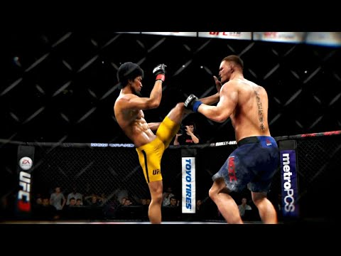 BRUCE LEE VS STIPE MIOCIC *RAGE*😱🔥💯🥊🥋 | UFC 3 BRUTAL FIGHT | UFC 3 K1 RULES | UFC 3 2021 | Mr. Jojo