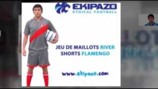 preview picture of video 'Jeu de maillots de Football par Ekipazo'