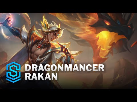 Dragonmancer Rakan Skin Spotlight - League of Legends
