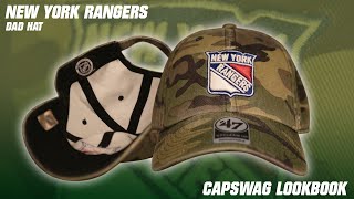 New York Rangers Woodland Camo Dad Hat | Rangers Camo Clean Up Hat #Shorts
