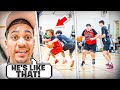 NELSON DROPPED SOMEONE IN OUR FIRST BIG BOY AAU GAME