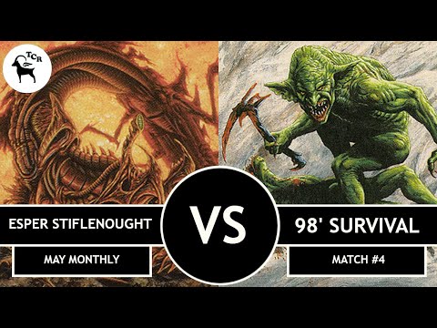 Esper Stiflenought vs 98' Survival  - Premodern Monthly Open May 2021 Match #4
