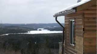 preview picture of video 'Break time at the Pinetree Shelter - Algonquin Provincial Park'