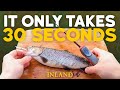 Our Favorite Way To Fillet A Trout 30 Seconds Kyle Veit Inland Outdoors Trout Fillet