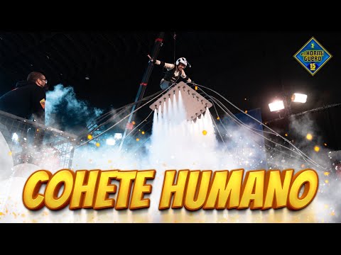 ¡Marron se convierte en un cohete humano! - Ciencia - El Hormiguero