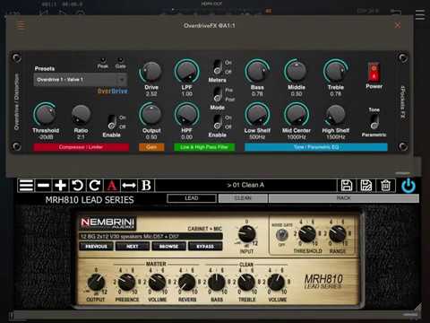4Pockets Overdrive AUv3 Demonstration