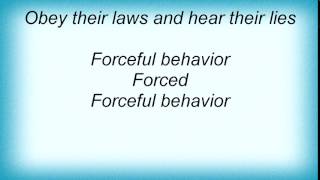 Sepultura - Forceful Behavior Lyrics