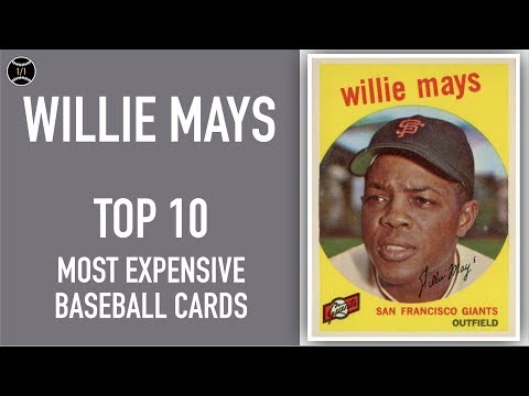 YouTube video about: How much is a signed willie mays baseball worth?