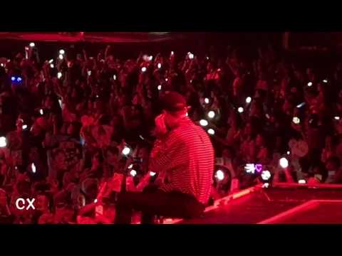 170402 EXO'rDIUM IN SINGAPORE - Kai reaction to Chanyeol playing electric guitar