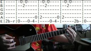 guitar lesson Duane Eddy rebel rouser tab