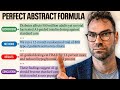 Write A Winning Abstract In 15 Minutes Step By Step