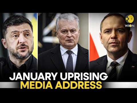 Powstanie Styczniowe NA ŻYWO: Polska, Litwa i Ukraina upamiętniają 163. rocznicę Powstania Styczniowego w Wilnie | WION