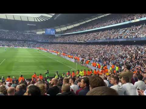 Rodri levels the score Manchester City 3-2 Aston Villa