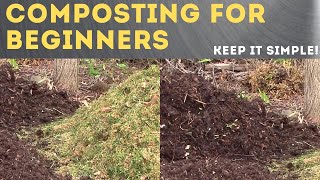 How to make Compost - The Simplest Easy Method To Compost Piles!
