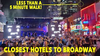 Closest Hotels to Lower Broadway in Nashville (All Walkable Less Than 5 Minutes)
