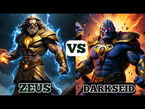 Zeus vs. Darkseid: The Ultimate Showdown of Power | Full Epic Battle