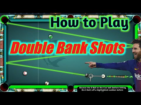 How To Calculate Angles of Double Bank Shots & Trick Shots In 8 Ball Pool Tricks.