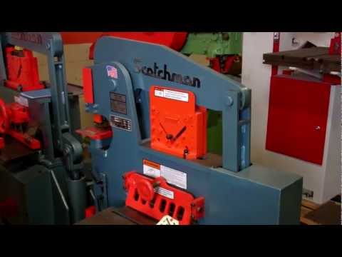 50 Ton Scotchman Ironworker Model 5014-CM  Stock # 24589