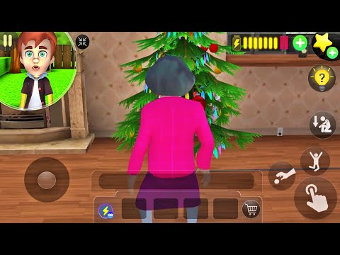 Scary Teacher 3D New Christmas Update New New Giant Glass Ornament (Android,iOS)