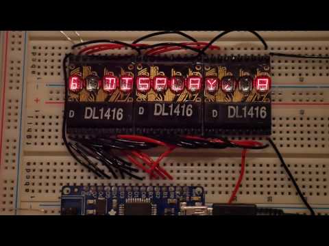 Siemens DL1416 Displays in Action