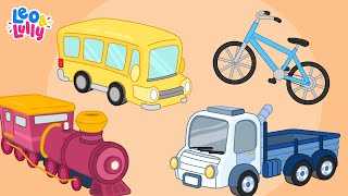 TRANSPORTES TERRESTRES| CONHECER OS TRANSPORTES | VÍDEO INFANTIL | OPERAÇÃO TRANSPORTE |